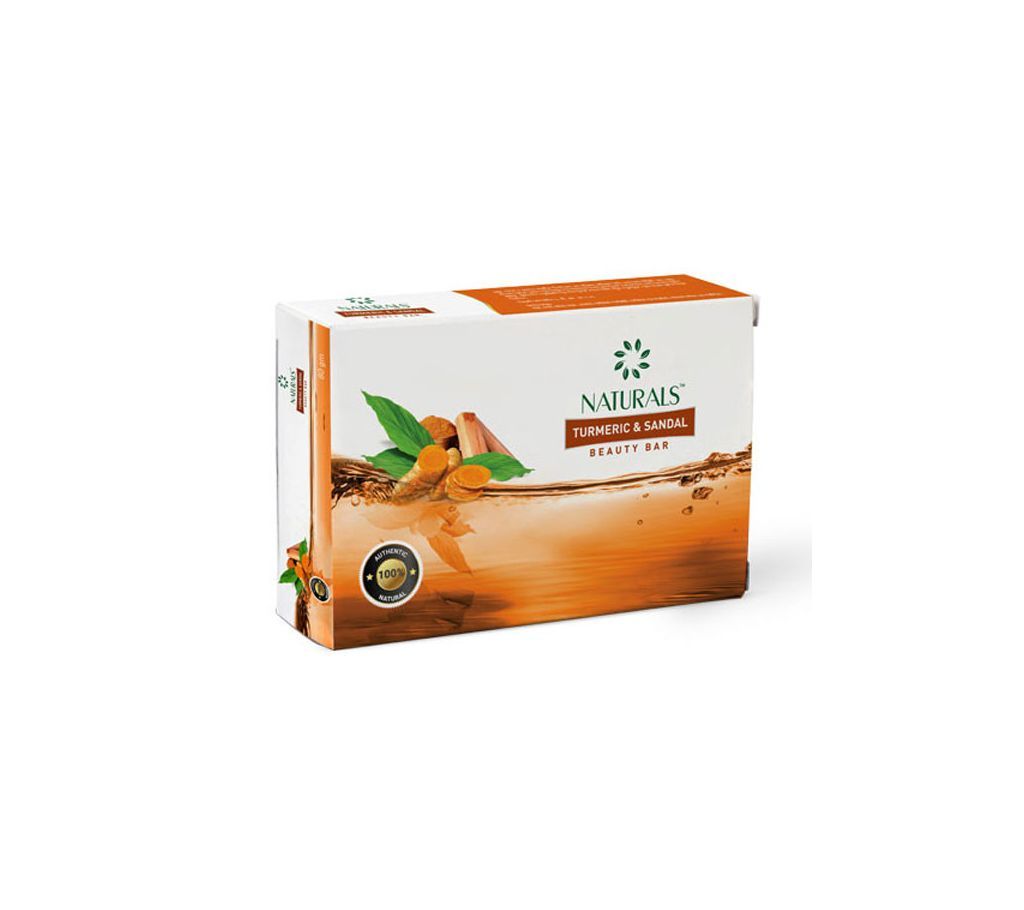 Naturals Turemeric and Sandal Beauty Bar 80 gm