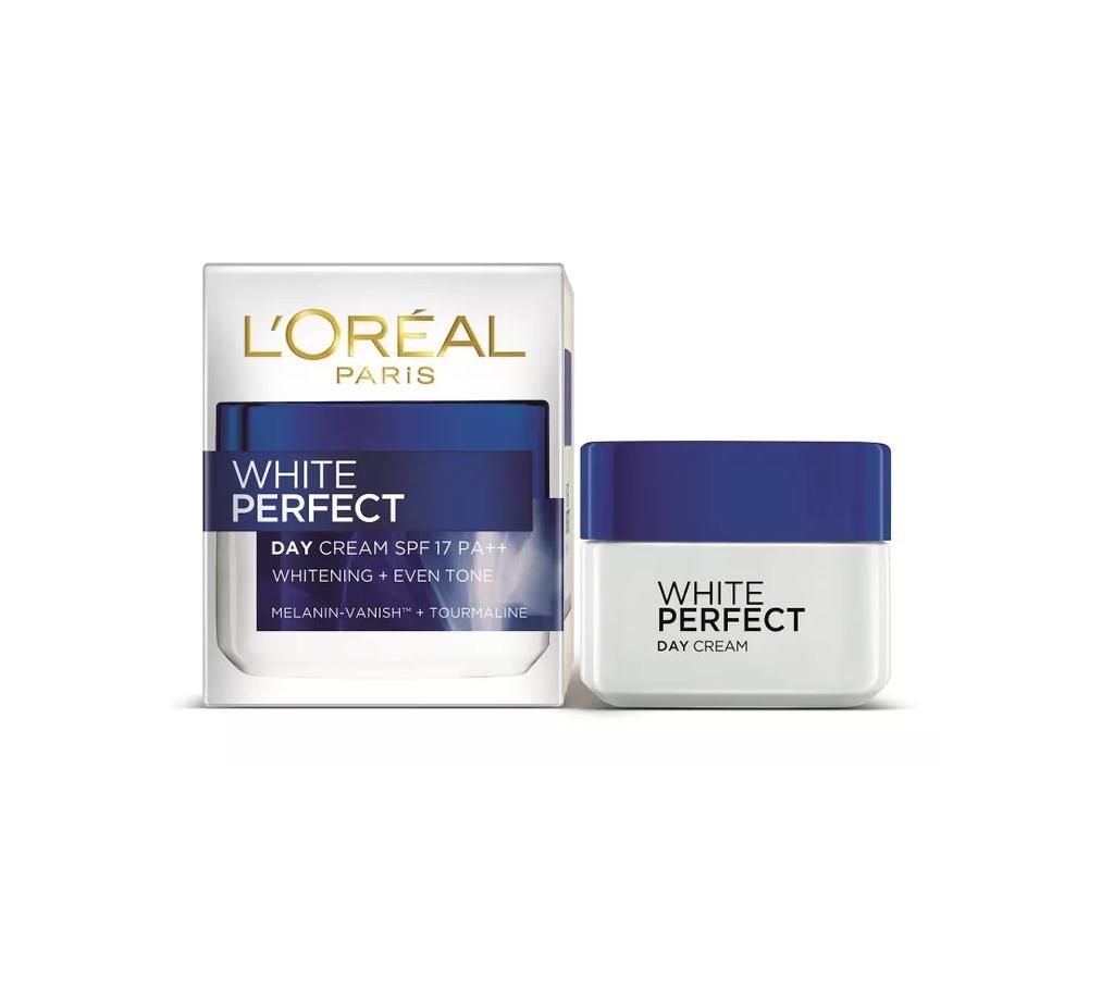 L'Oreal Paris White Perfect Day Cream SPF17++ (50ml)