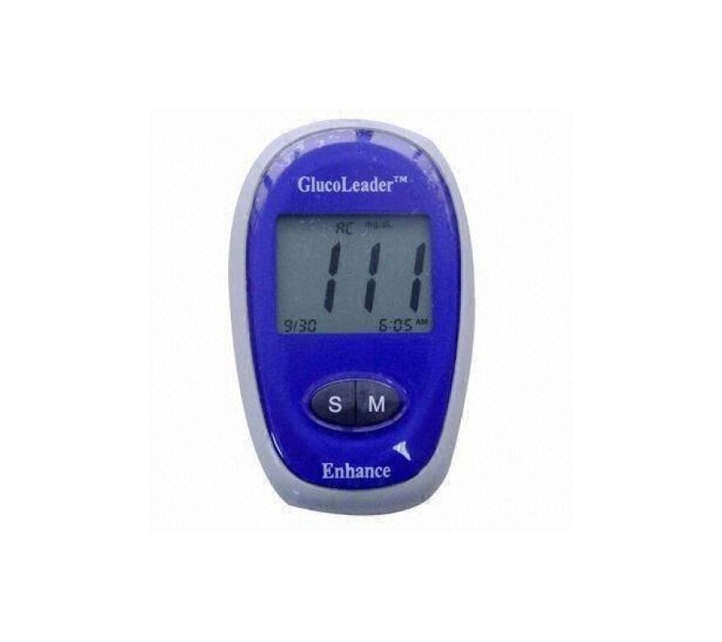 Glucoleader Enhance Blood Glucose Meter (Blue)