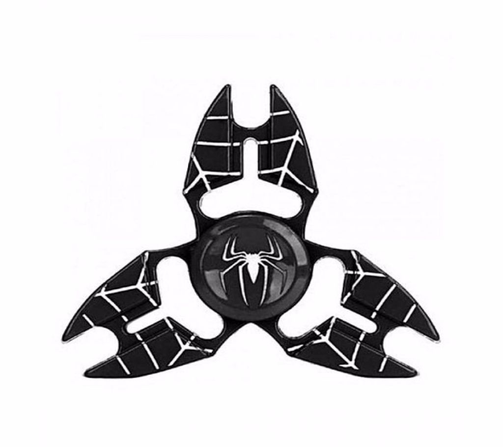 Shopinter Spider Man Fidget Spinner The Avengers Hand Spinner Black