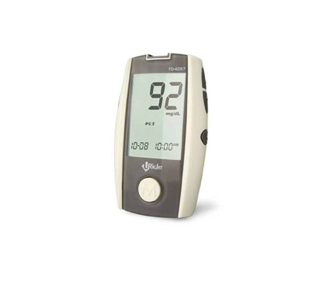 URight Blood Glucose Monitoring Machine TD (TD-4267)