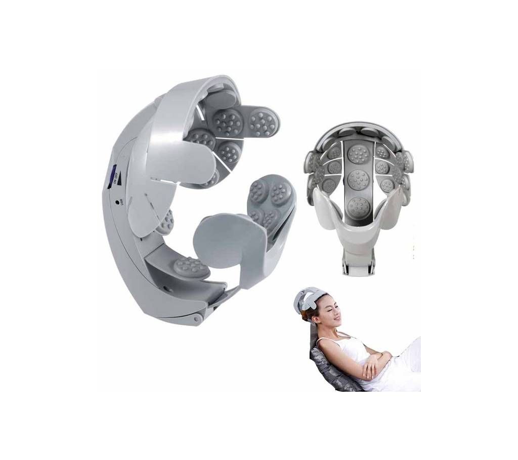 brain massager head acupuncture relax brain laser relax therapy