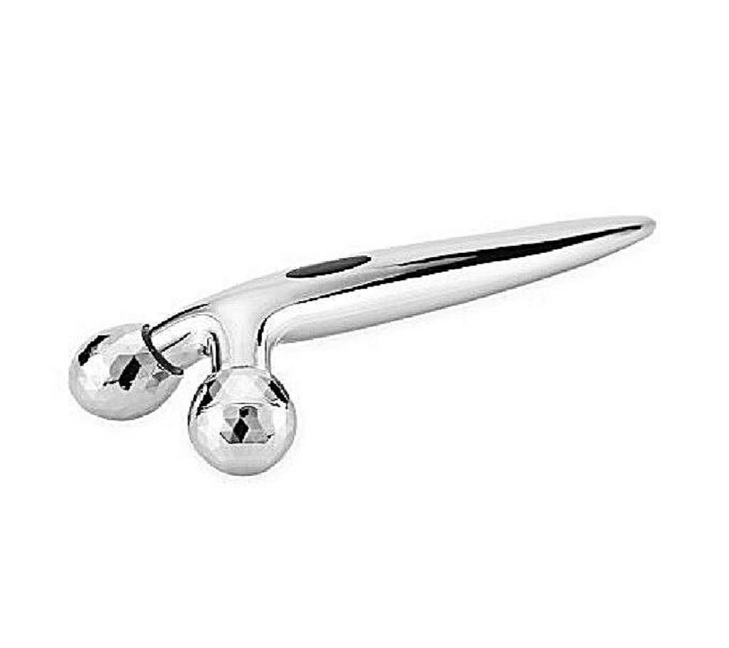 Roller 3D Mini Massager Machine - Silver