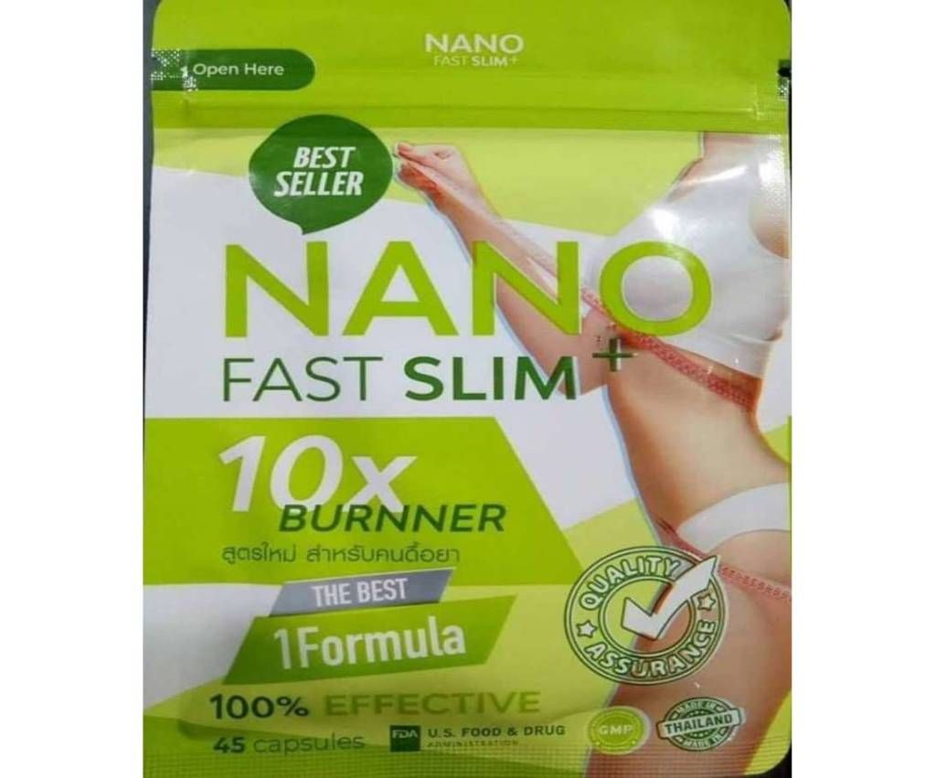 NANO Fast Slim Capsule-45 Pcs-Thailand 