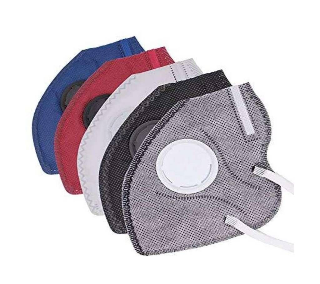 Anti Dust Mask Black Filter Outdoor Sports Anti-pollution Gas Anti Pollution Mask Dust Respirator Bicycle Dust Mask Motorcycle
