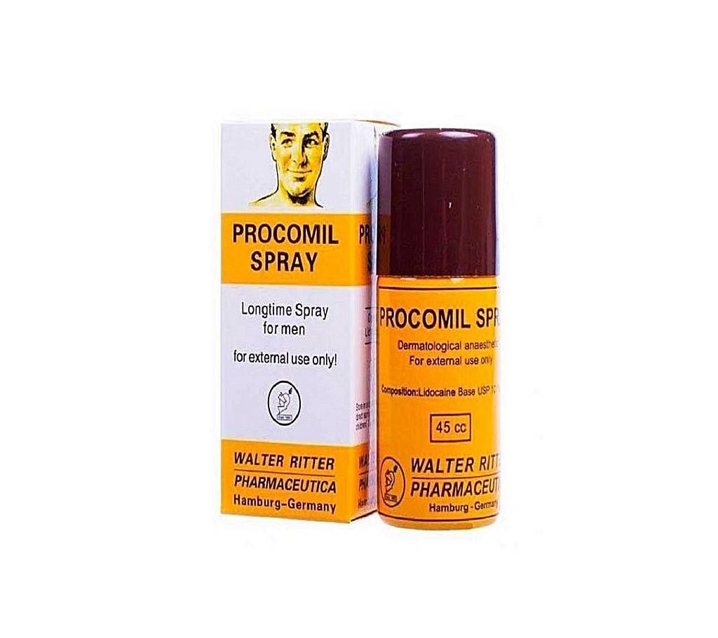 Procomil Mens Sex 45 Ml Delay Spray Last Long Stamina Improve Performance Stud