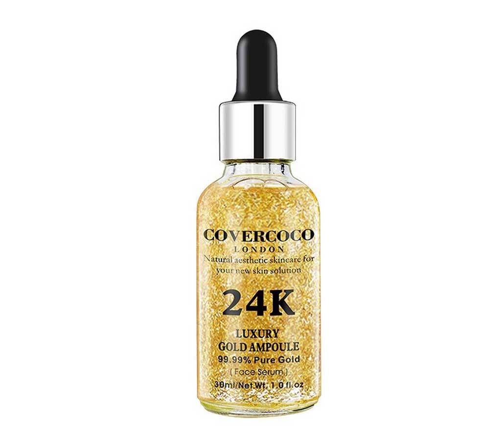 Covercoco 24k Gold Ampoule & Luxury Diamond Ampoule Serum-30 ML-China