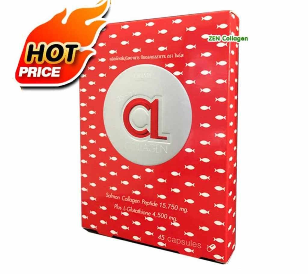 CL Collagen Prime Whitening Capsule 45pcs - Thailand 
