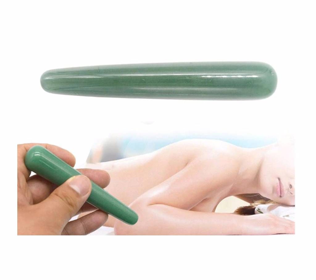 Faux Jade Massage Stick SPA Therapy Facial Acupuncture Point
