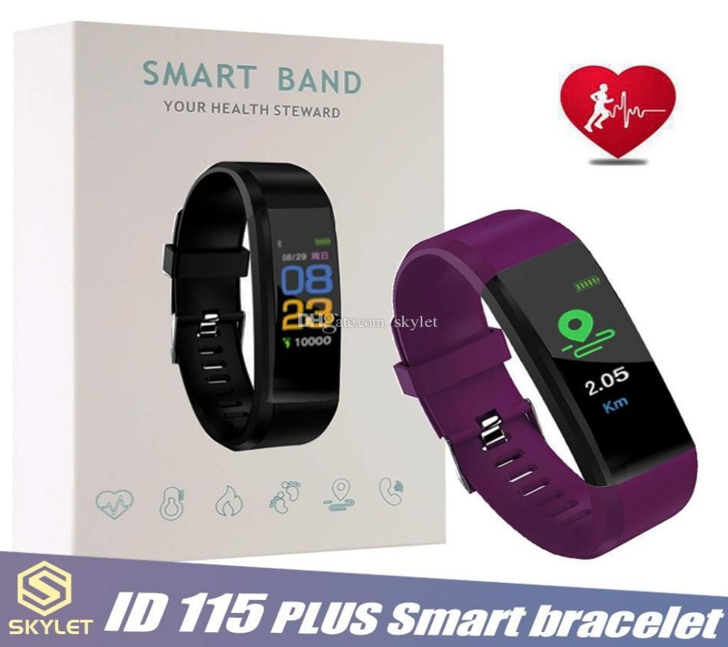 ID115 Plus Smart Bracelet Fitness Tracker