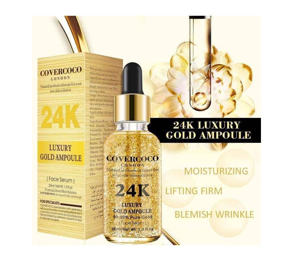 COVERCOCO_LONDON 24K Luxury Gold Ampoule - UK