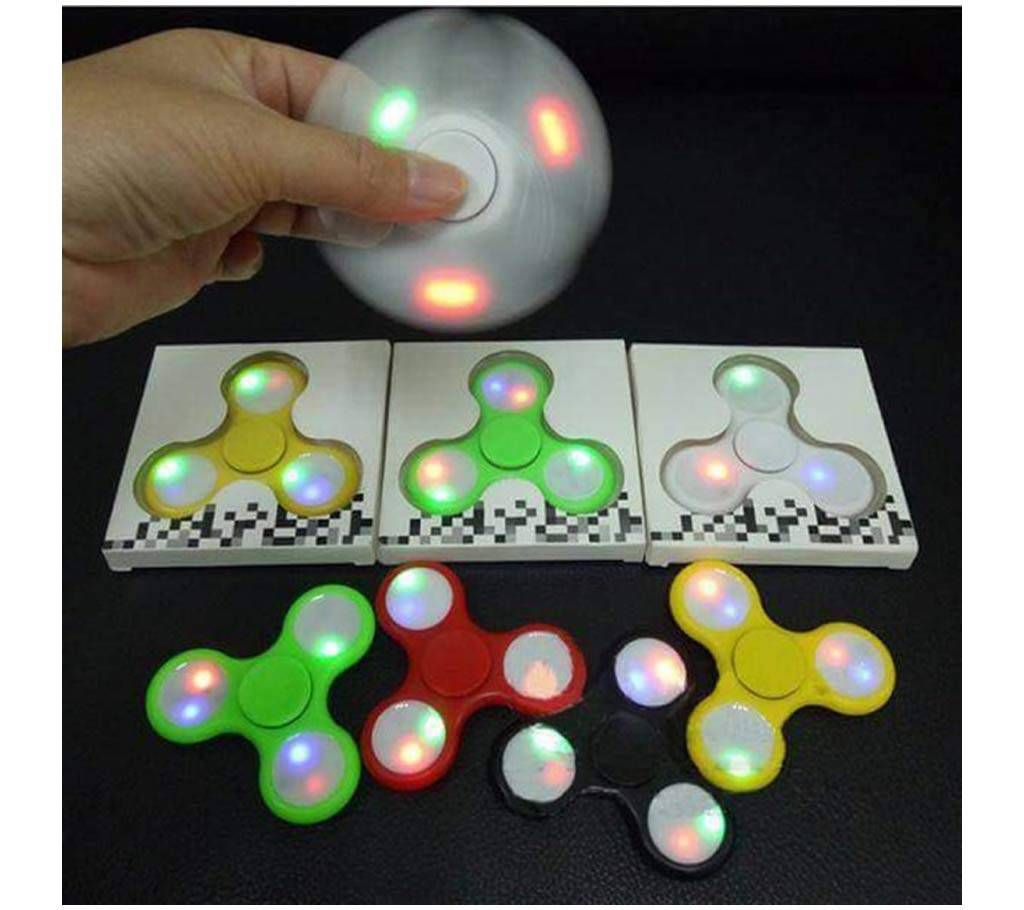 Fidget spinner LED