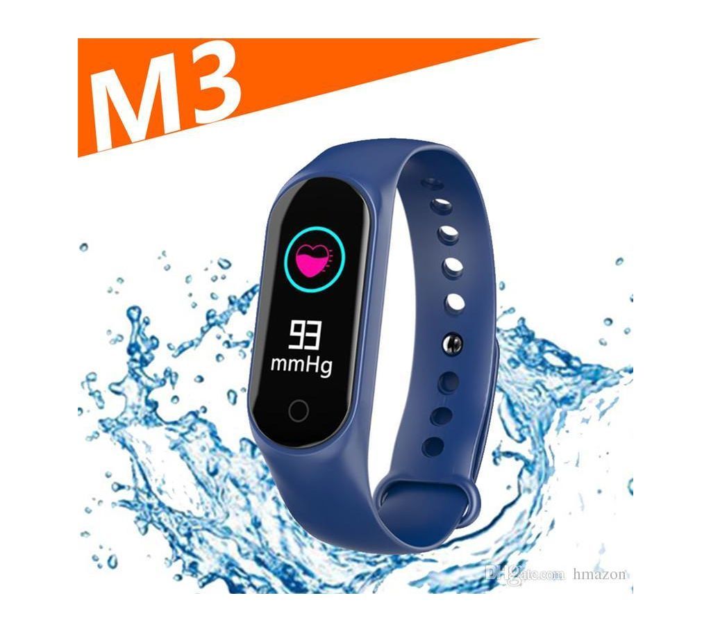 Original Band M3 Waterproof Smart Fitness Tracker -Blue