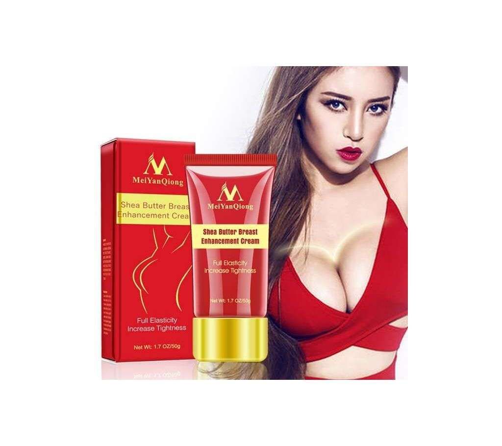 MeiYanQiong Shea Butter Breast Enhancement Cream Female Effective Full Elasticity Breast Firming Cream Attractive Big Size Cream - IPC