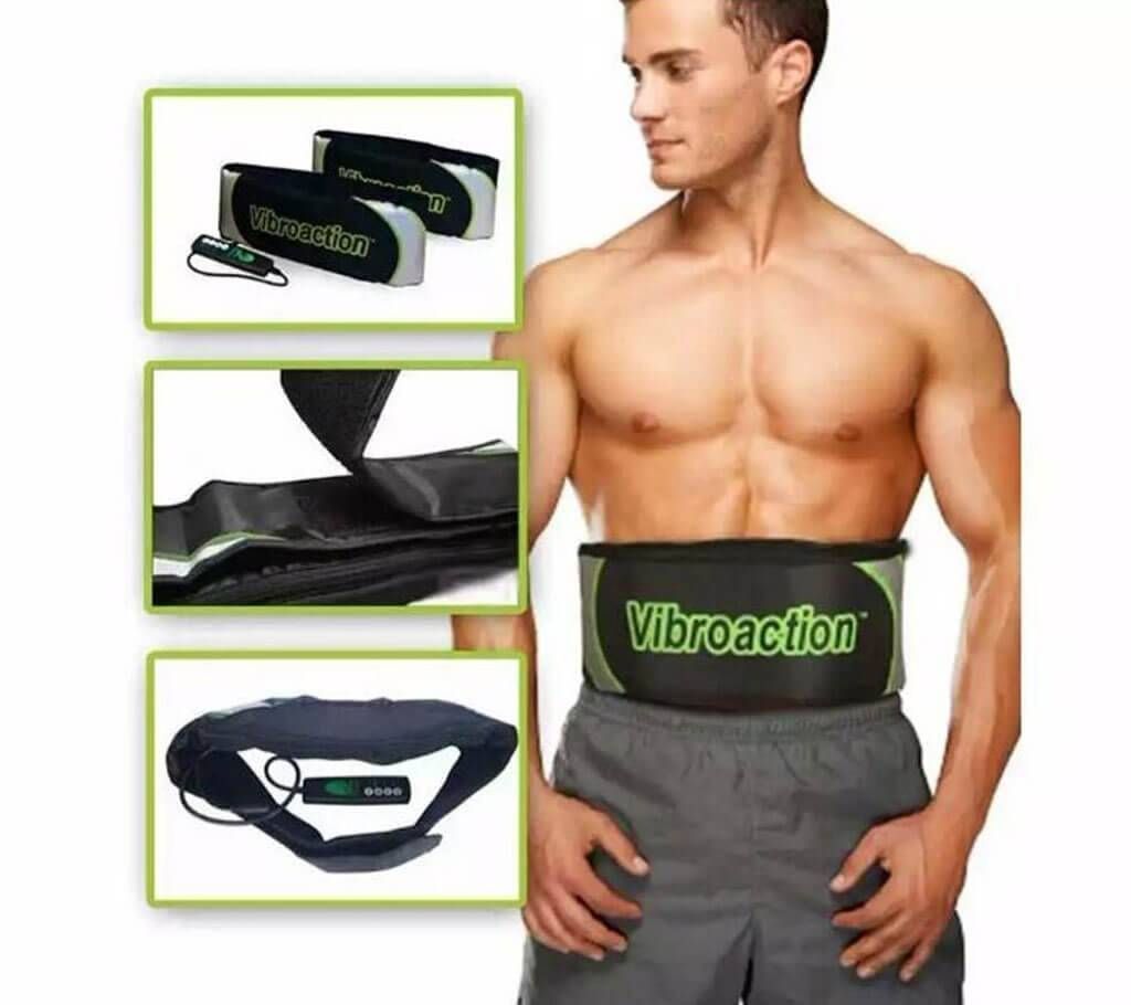 Vibroaction Body Shaper Burning Fat Massage Belt