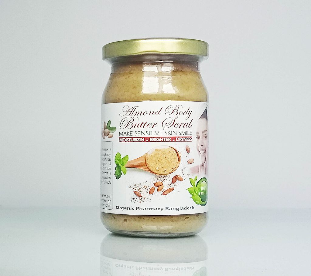 Almond Body Butter Scrub [250gm]Bangladesh