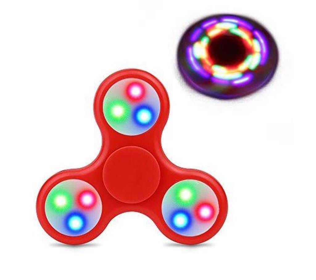 led lighting fidget spinner 