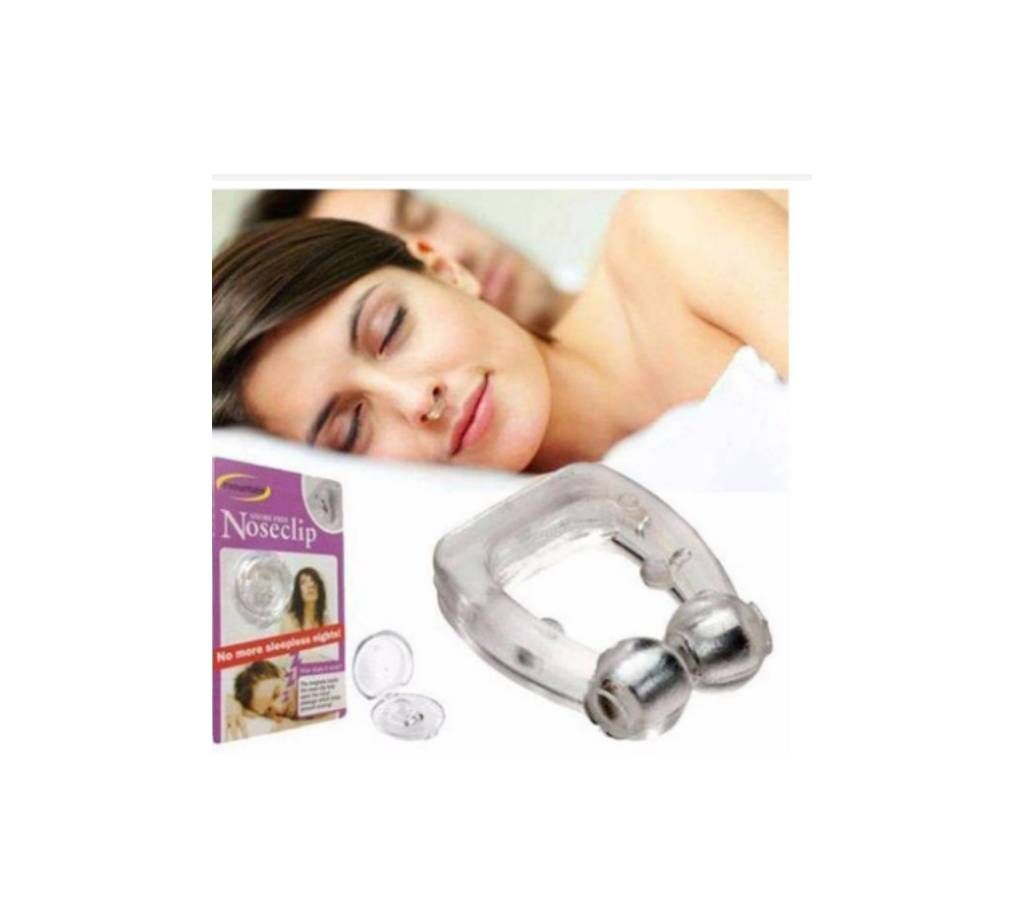 Anti Snore Nose Clip - Silver