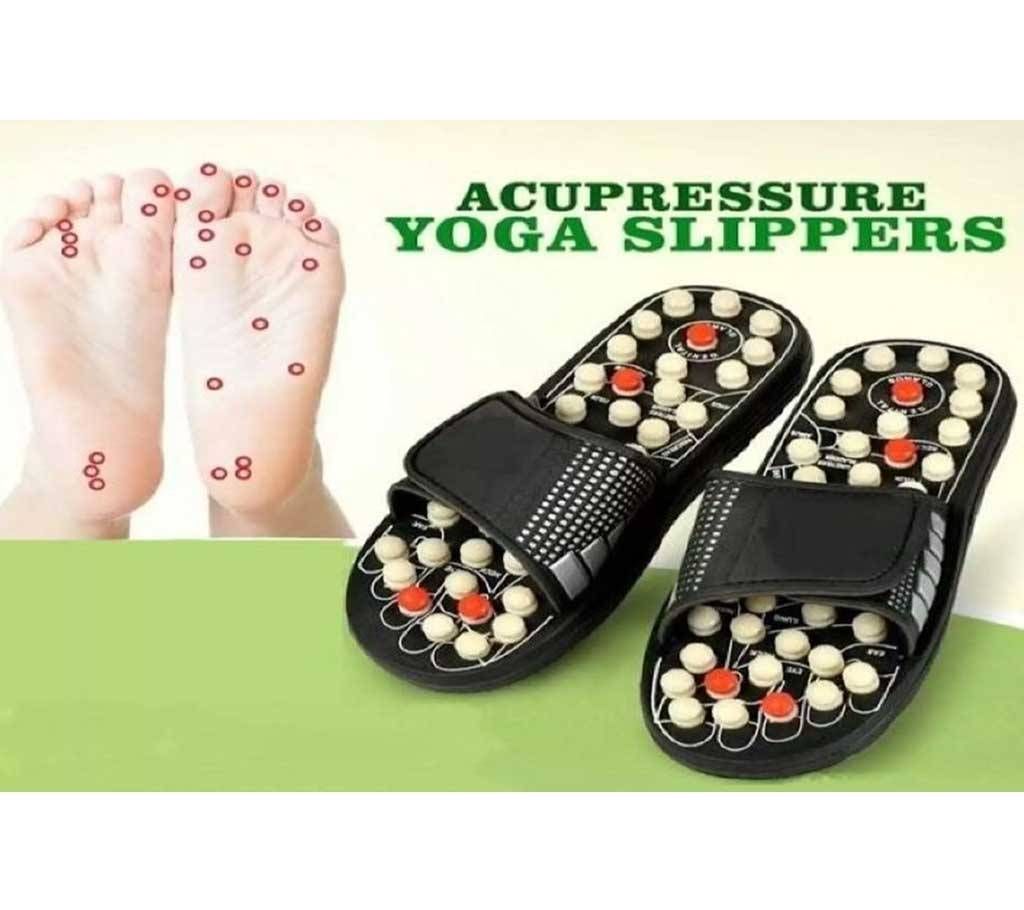 Foot Massage Slippers - Brown