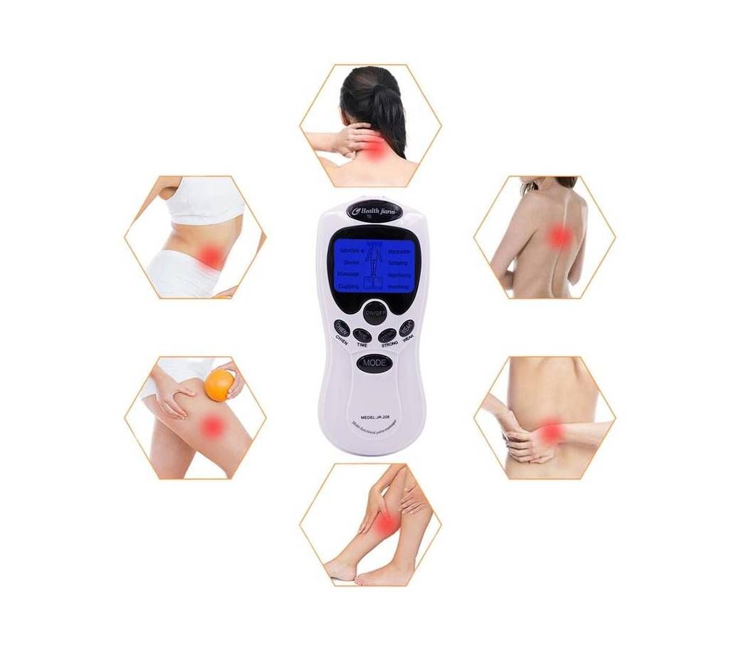 Therapy Machine / Full Body Pulse Muscle Relax Massager - 8 Pads