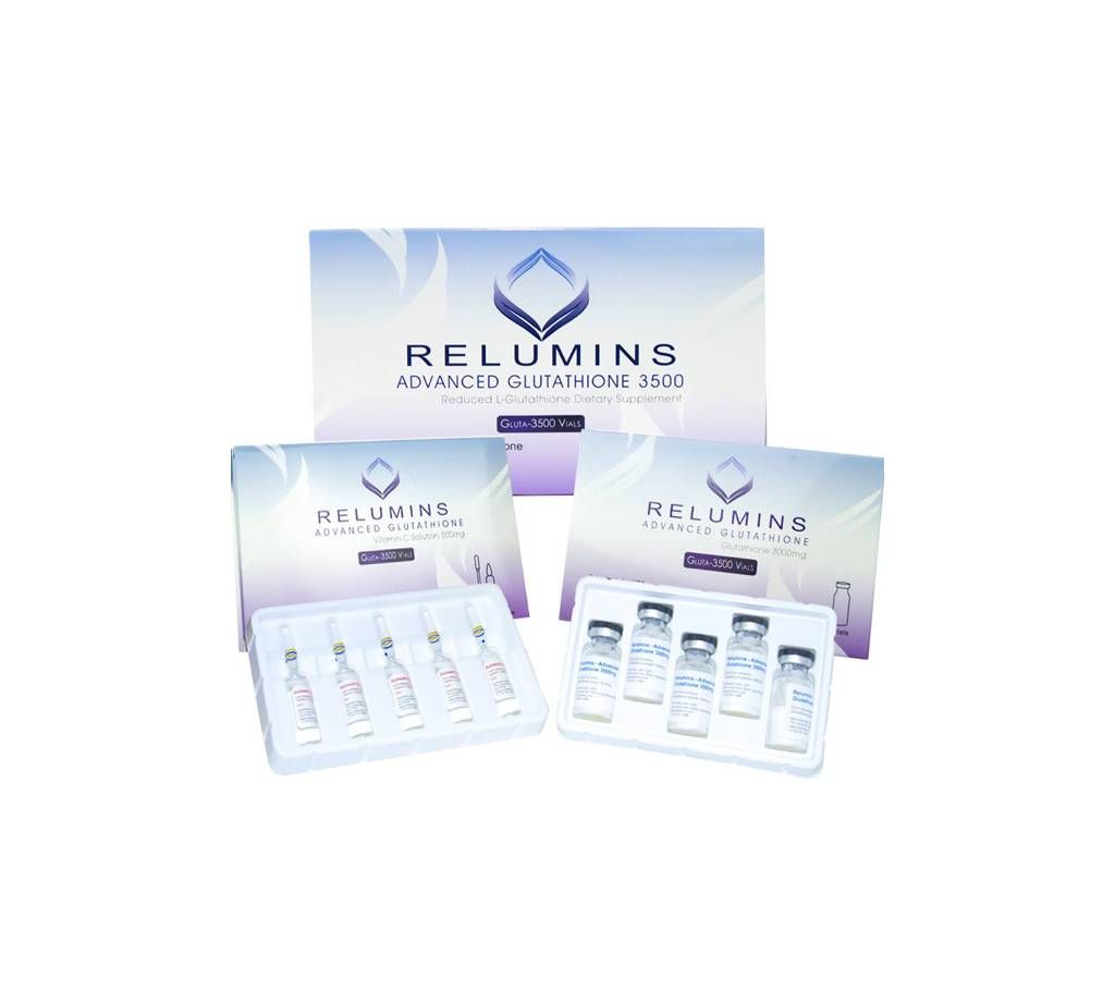 Relumins Advanced Glutathione 3500mg Set - Glutathione & Vitamin C NO BOOSTER