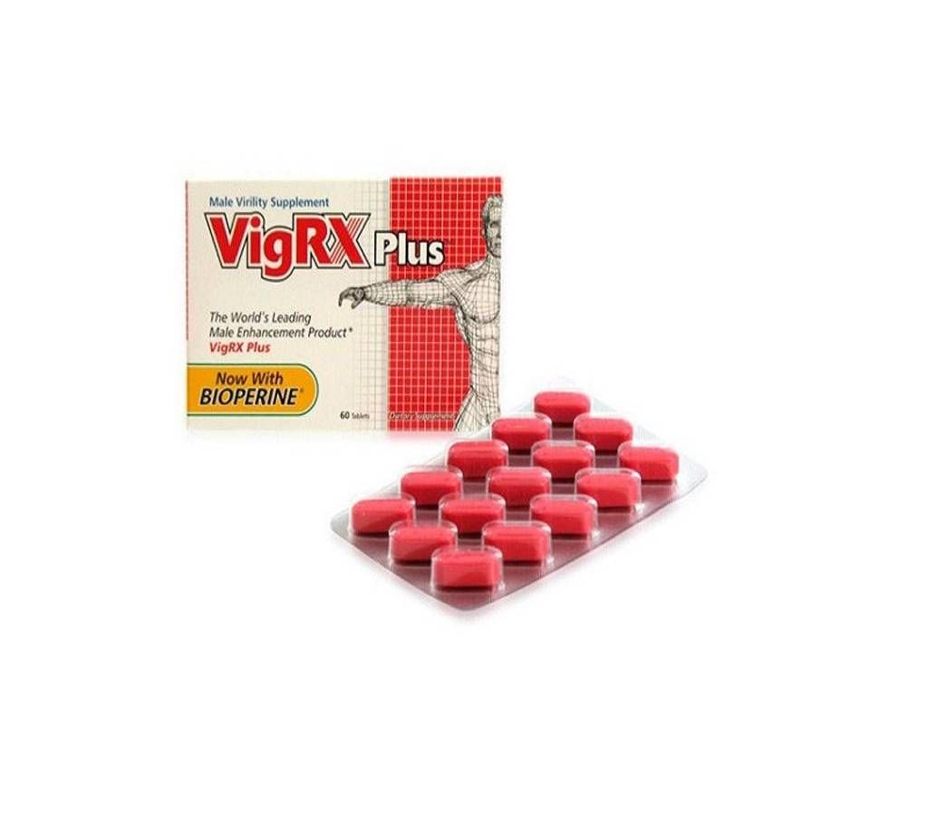 Vig RX Plus Male Enhancement Pills - 60 Tablet