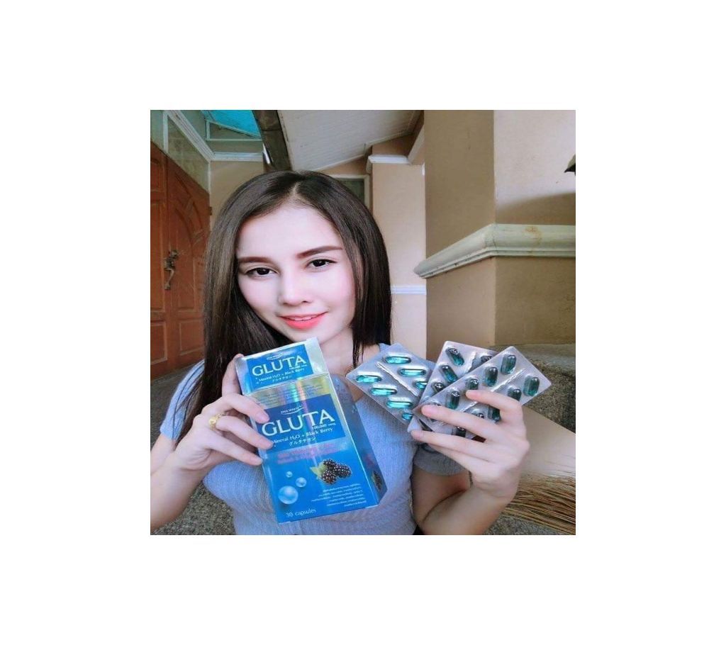 DNA white  Gluta Whitening capsul-30pcs-Thailand 