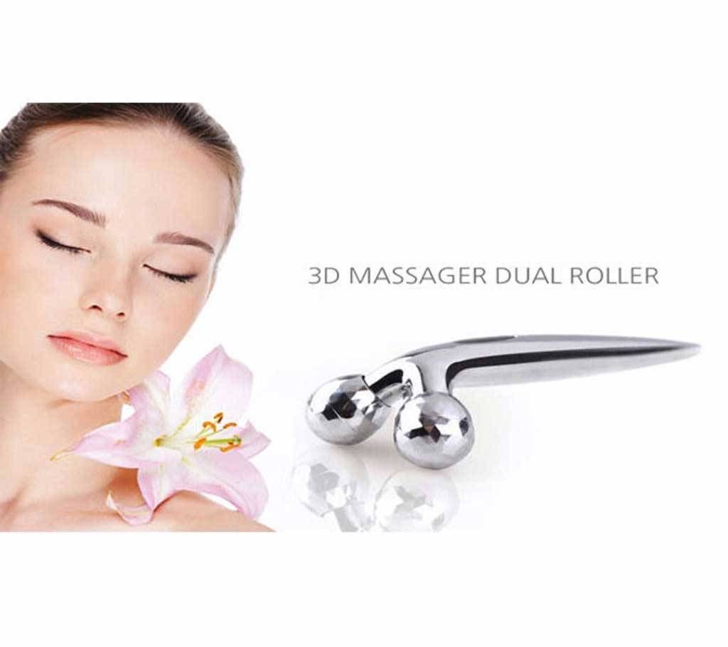 3D Mini Massager Dual Roller