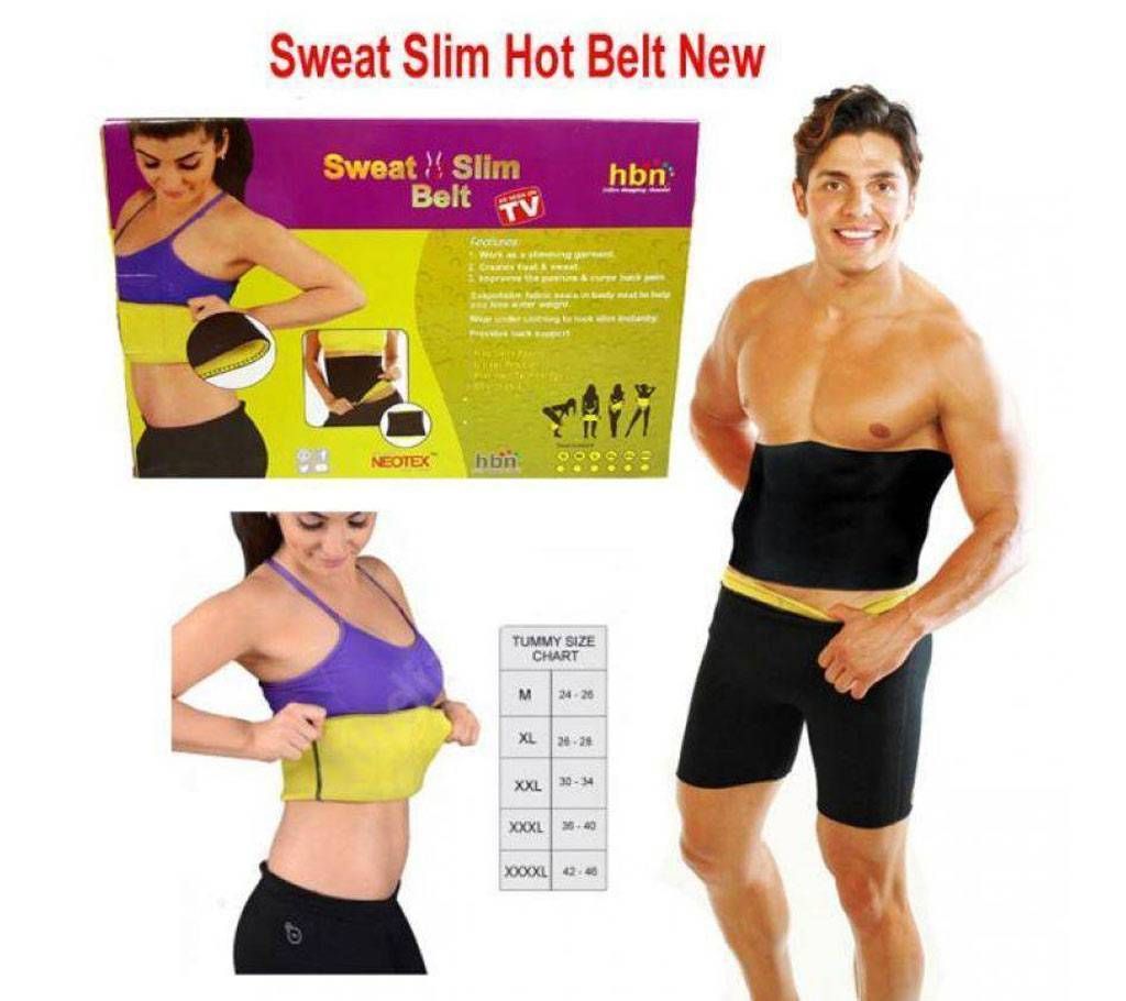 Sweat Slim Belt for Men and Women