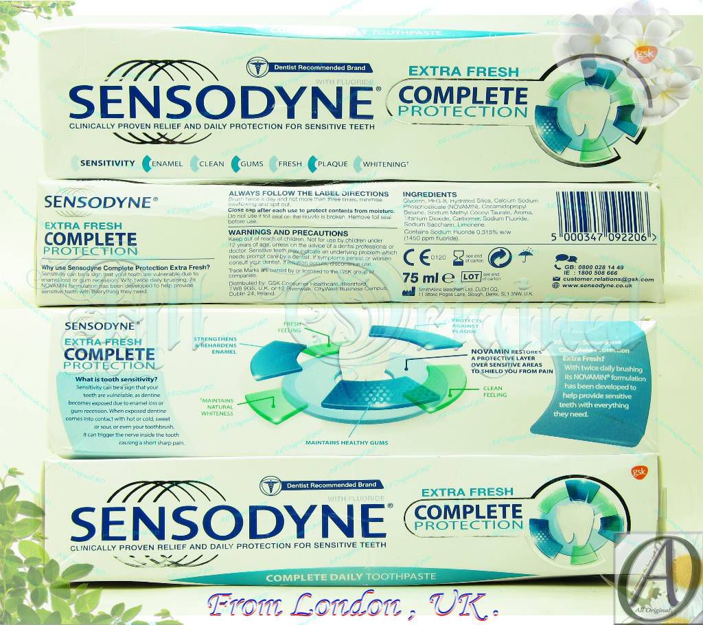 Sensodyne® Repair & Protect Complete Protection Toothpaste 75ml (UK