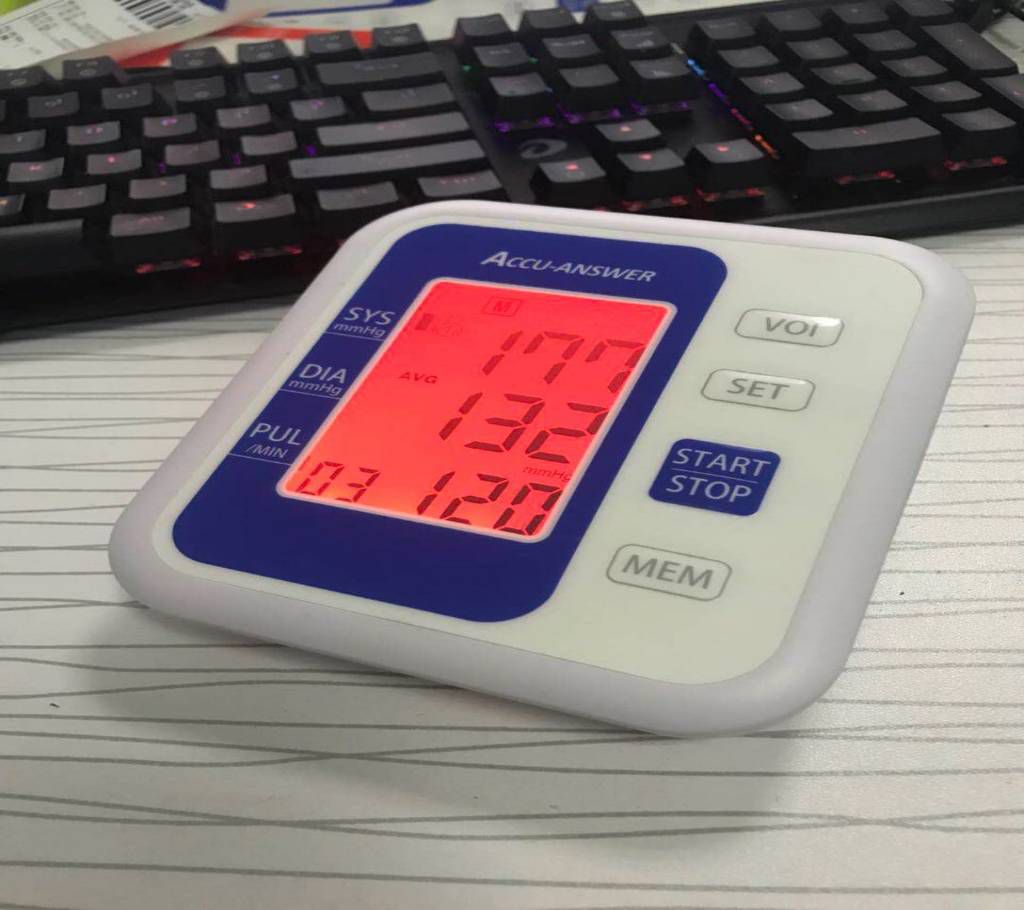 Accu Digital Blood Pressure Machine 