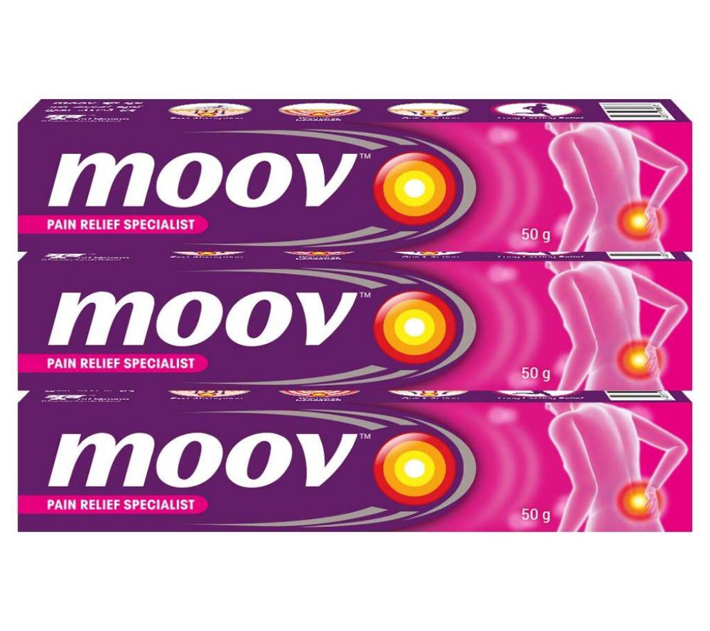 Moov Ointment -80gm 3 piece package