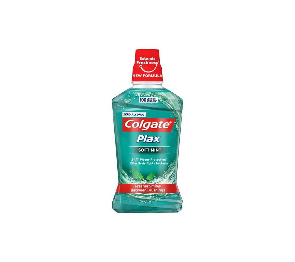 Colgate Plax Antibacterial Soft Mint Mouthwash UK
