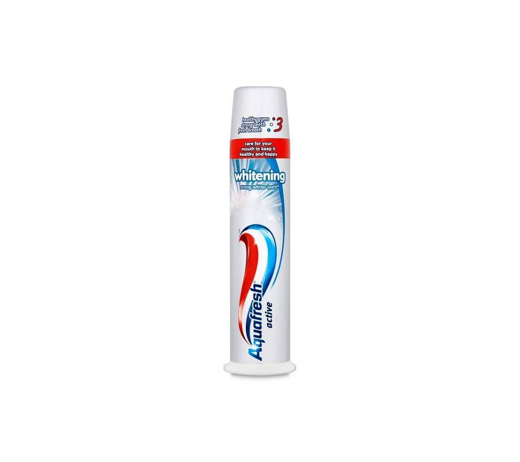 Aquafresh Pump Toothpaste Whitening UK