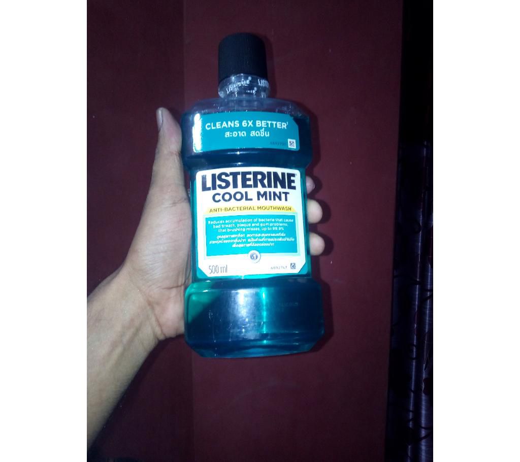 Listerine cool mint mouth  wash