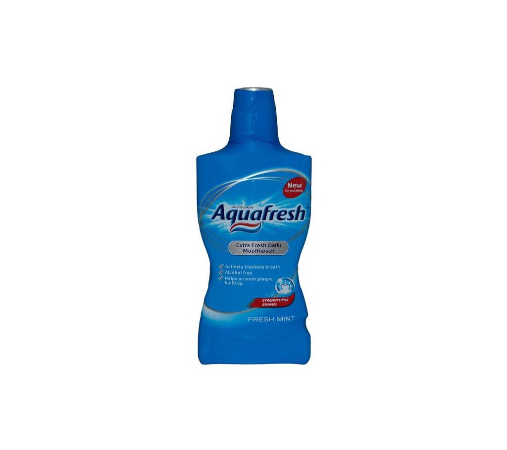 Aquafresh Extra Fresh Daily Mouthwash UK