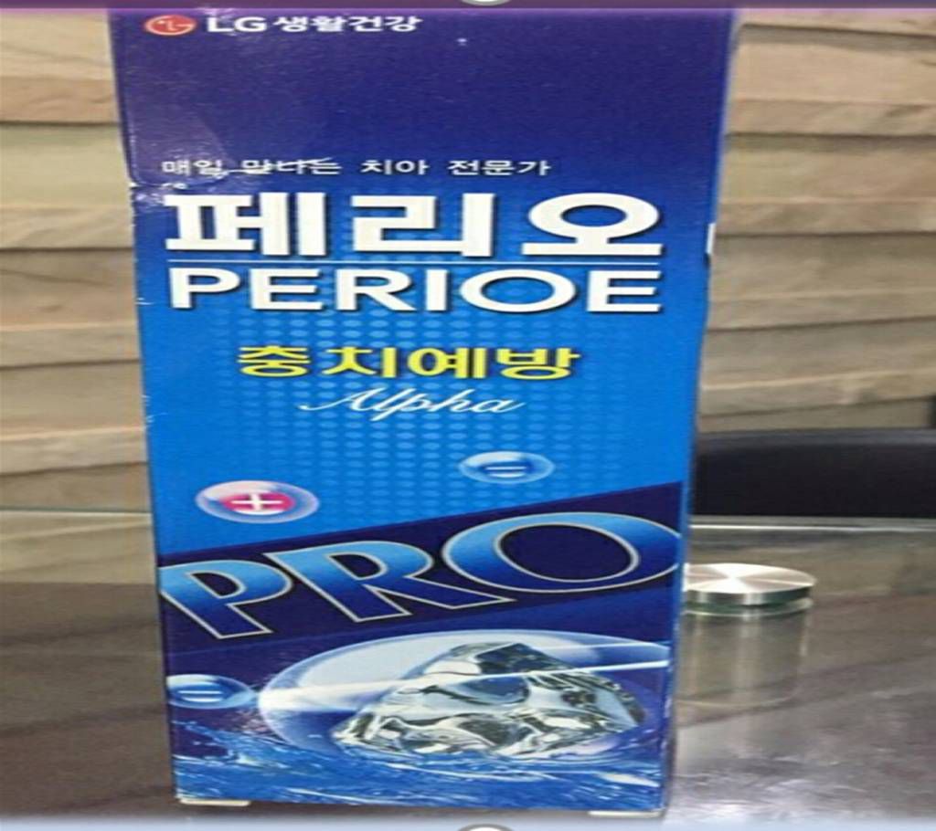 LG Perioe Alpha Toothpaste 140 Grm Korea 