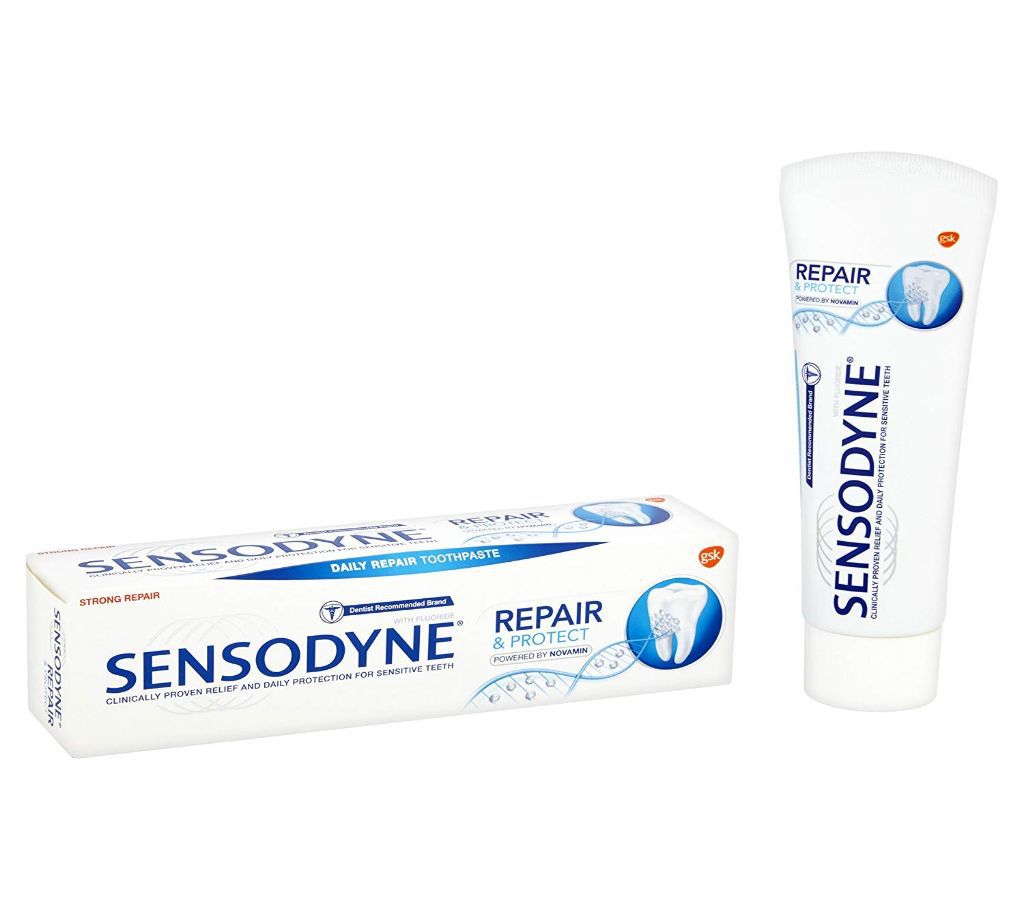 Sensodyne Sensitive Toothpaste, Repair and Protect Original, 75 ml - UK