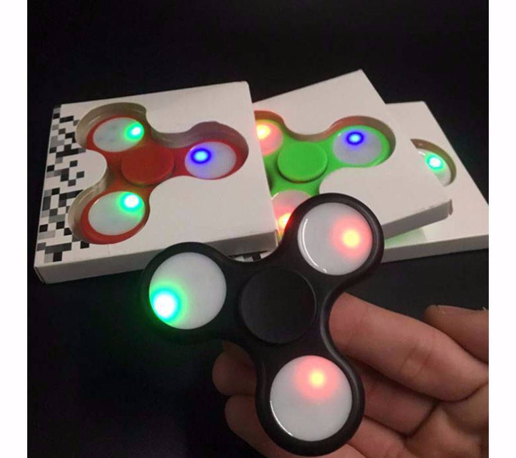 LED FIDGET SPINNER Stress Reducing Toy (1 piece)