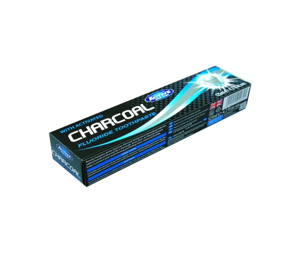 Charcoal Fluoride Toothpaste 125 ml London