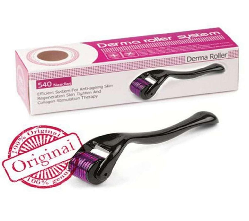 Derma Roller - 0.5 mm - purple or black