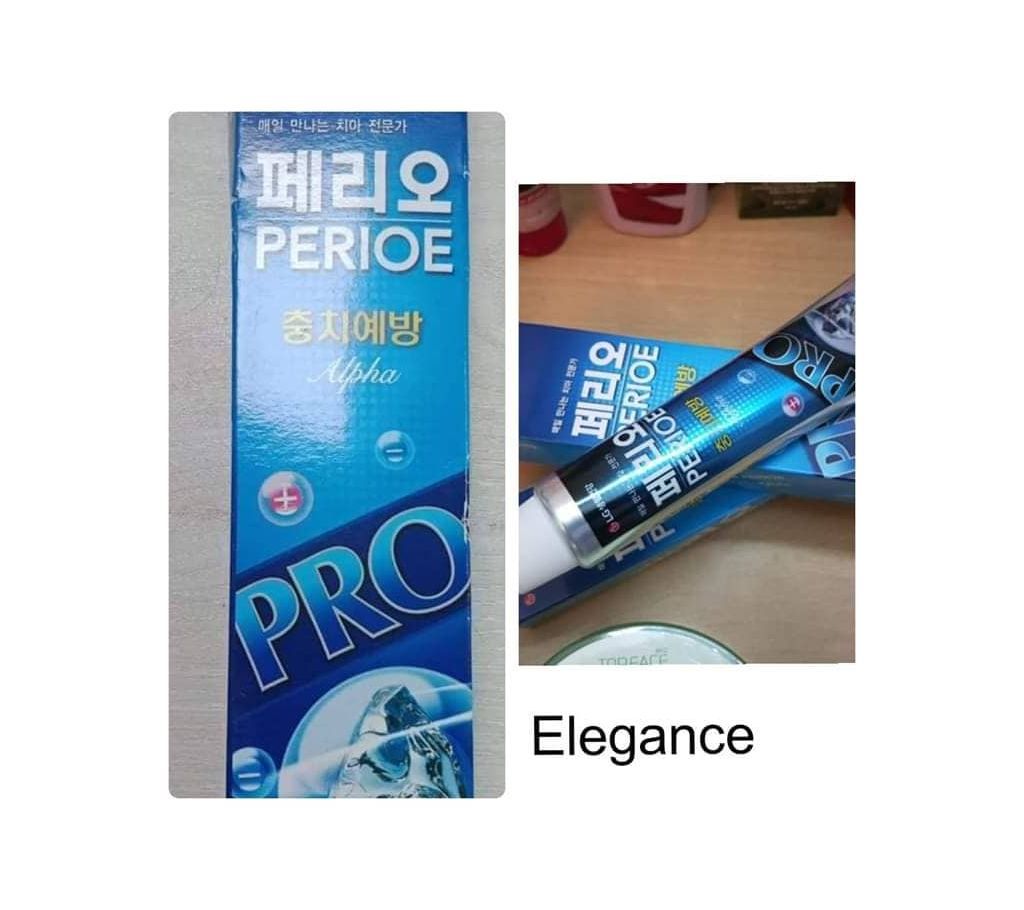 LG Alpha Pro Toothpaste (Korea) 