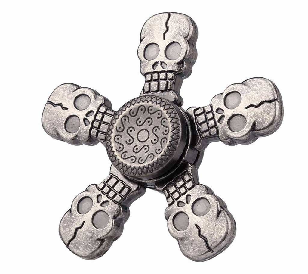 Creative metal Skull head Skeleton Fidget Spinner