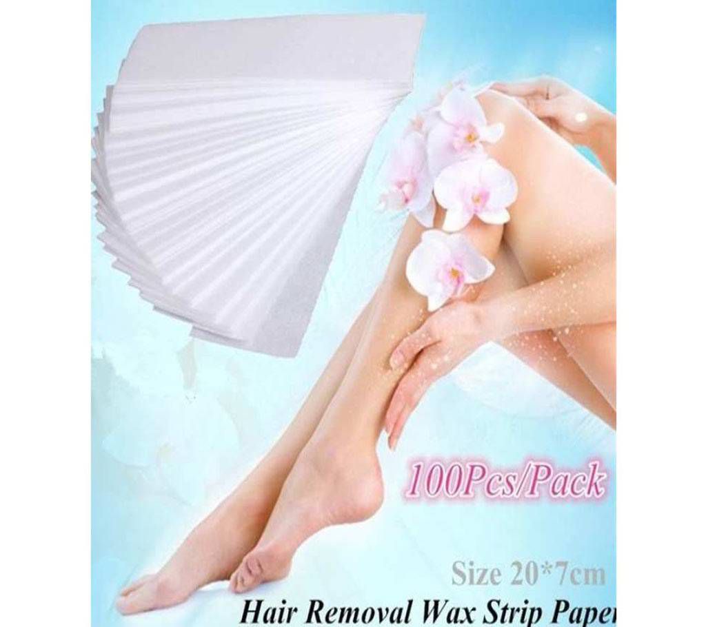 Hair Remove Wax Paper 100pcs- DNM