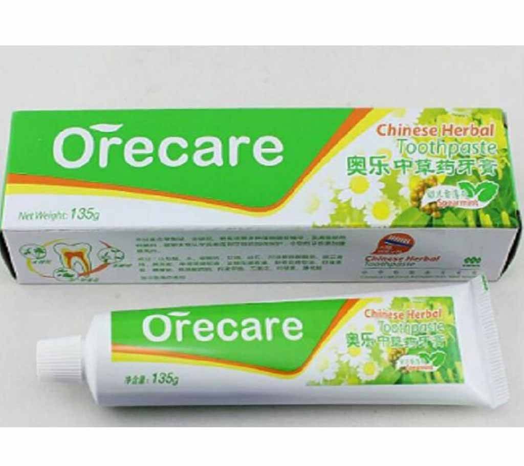 Orecare Chinese Herbal Toothpaste (Original) - 135gm