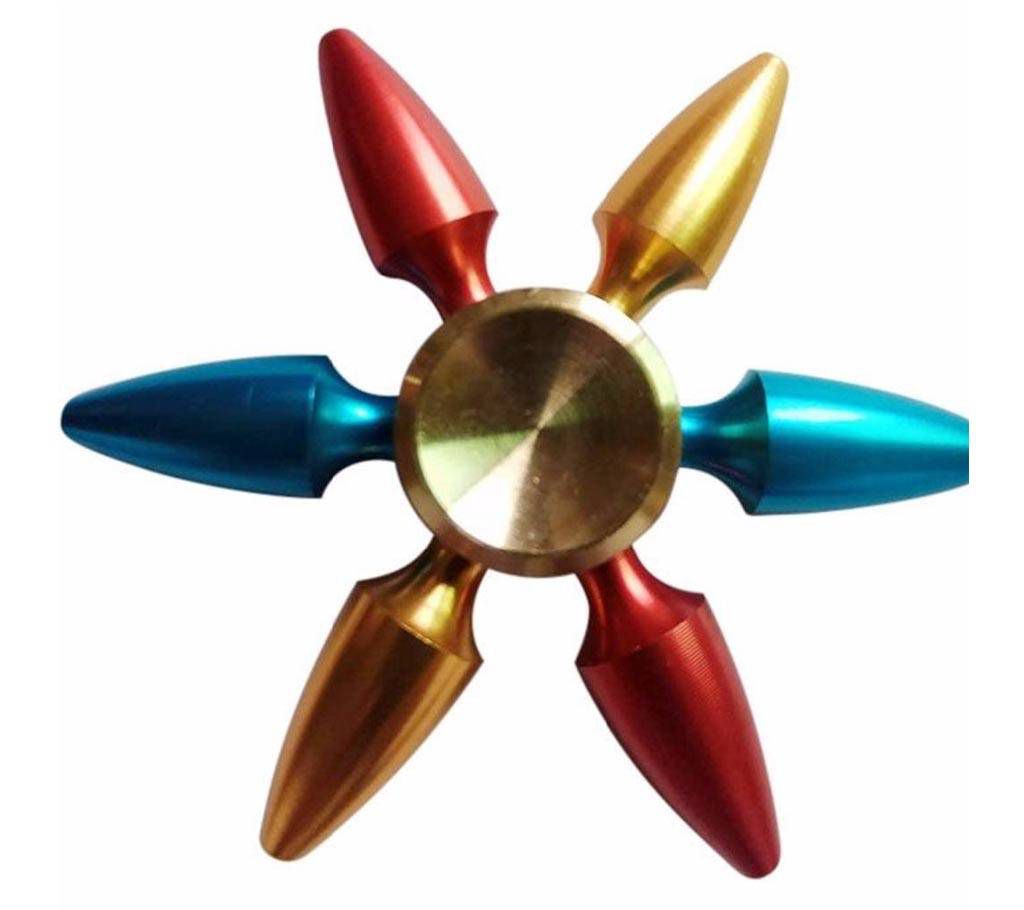 Metal Star Fidget Spinner Toy 