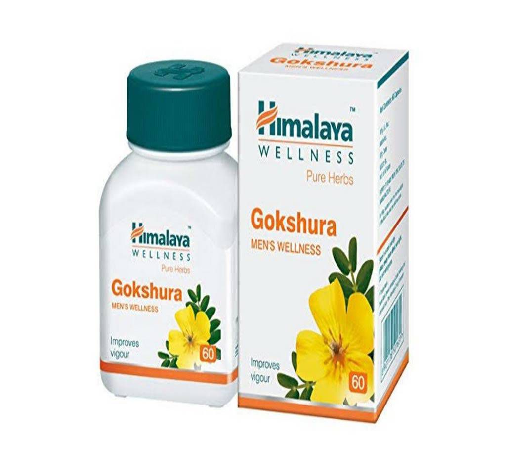 Himalaya Gokshura 60 Tablets Made in indiaIndia