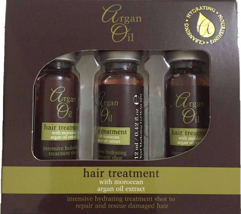 Argan Oil Extract Hair Treatment Shots (3 x 12ml) 