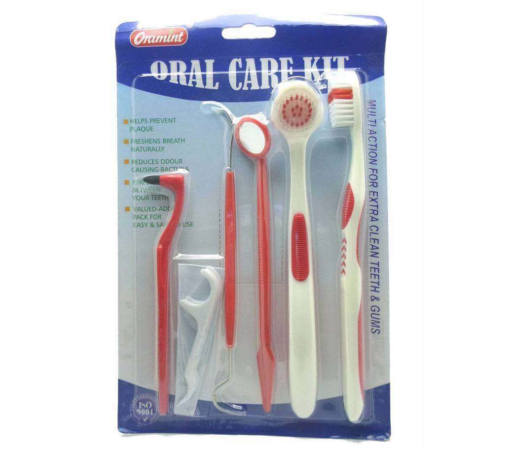 Oral Dental Care Kit (RED VERSION)