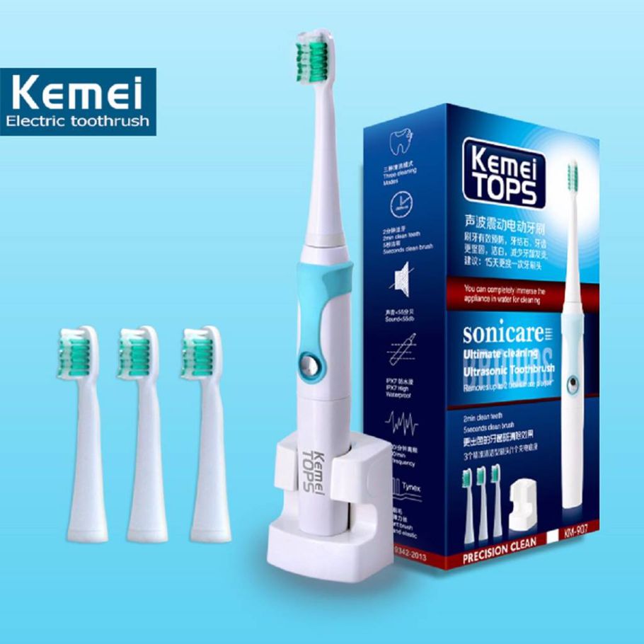 Kemei KM-907 Rechargeable Electric Toothbrush